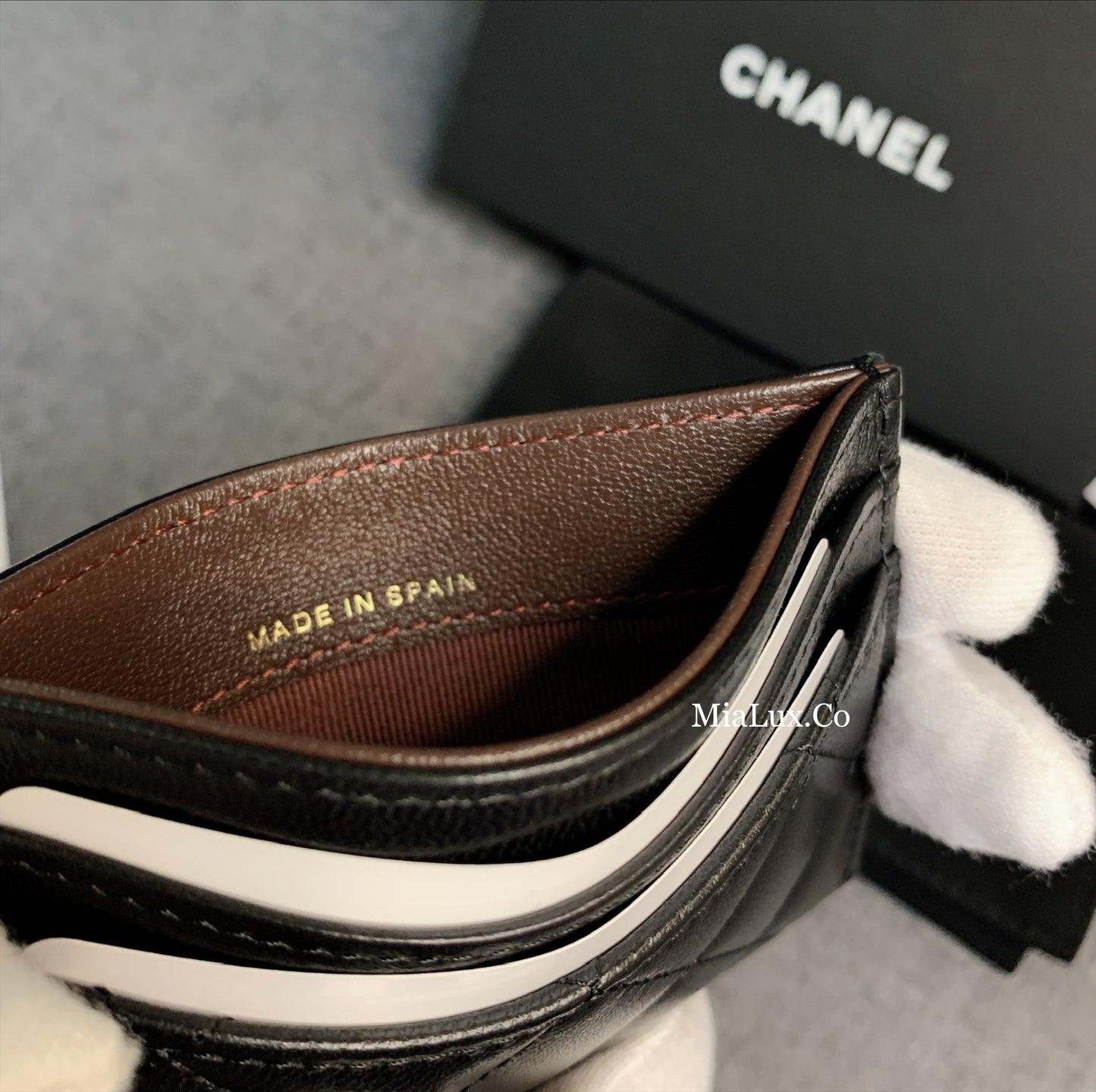 CHANEL▪️CF CARD HOLDER 經典格紋卡夾/410