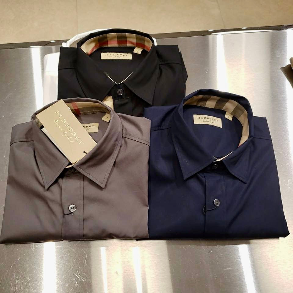 @Burberry Cambridge 男生款內格領襯衫上衣/380P175 🔥折上七折🉐7010