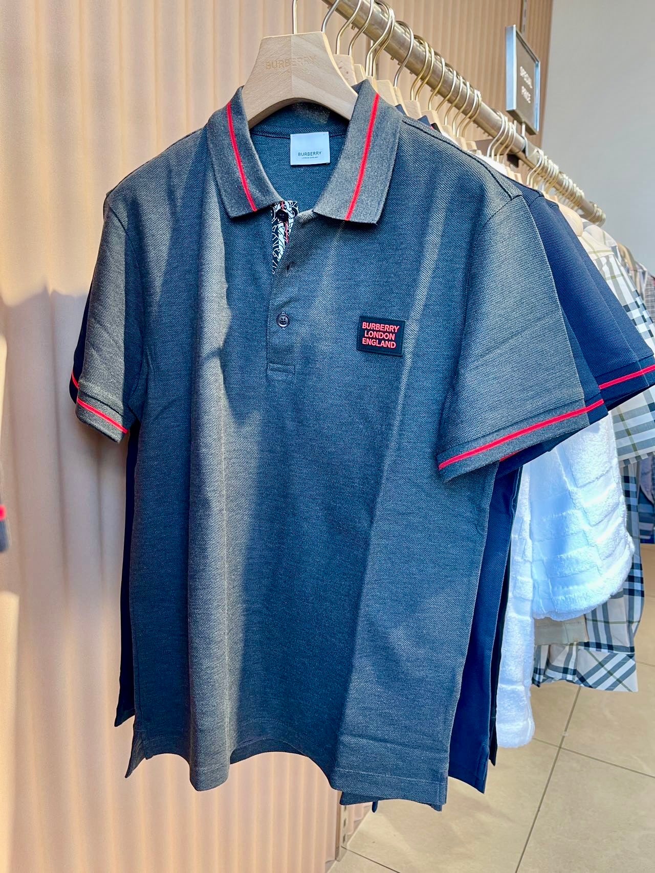 @Burberry 男生款Polo上衣/300P129 🔥下殺🉐6610