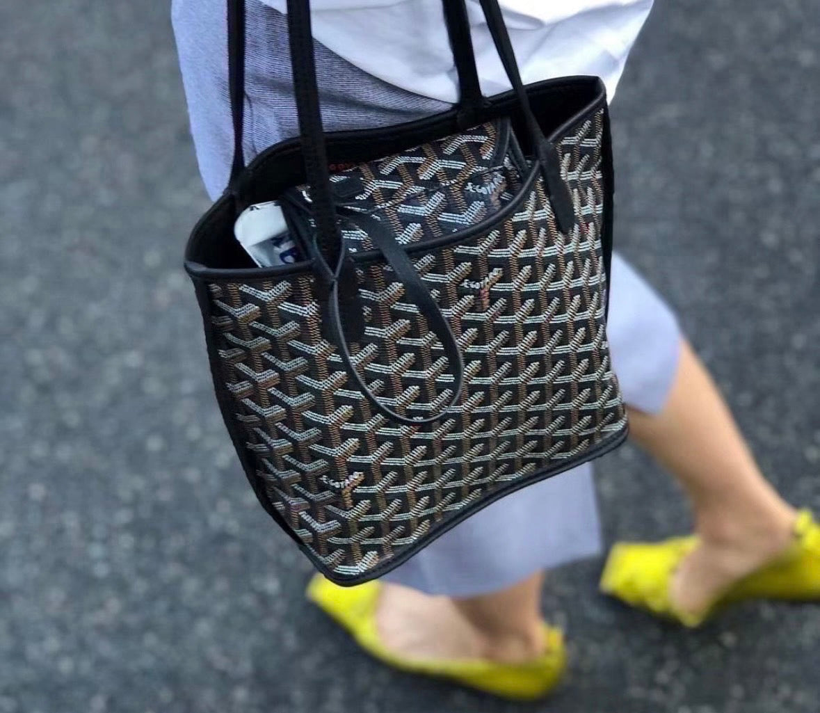 Goyard▪️Anjou Mini 雙面迷你托特/1800E2050 🍀🉐83000🇪🇺