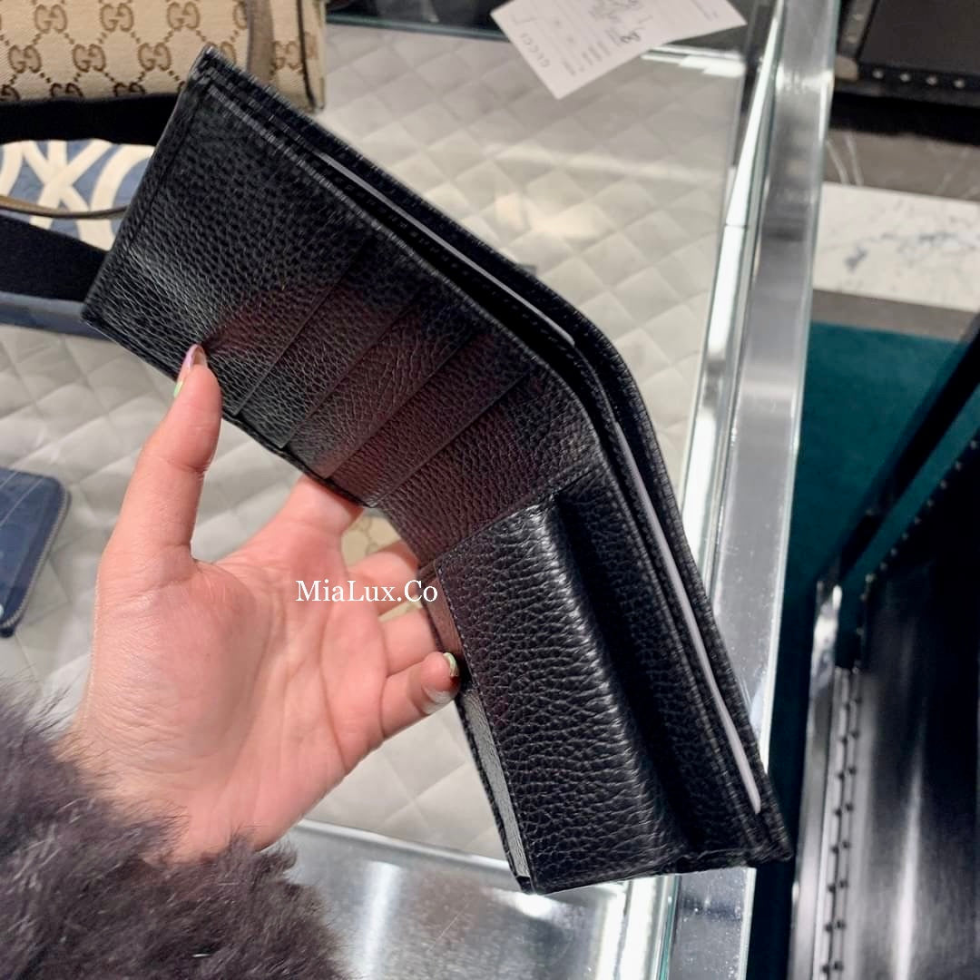 *@Gucci Canvas Wallet 男女款老花零錢短夾/P220