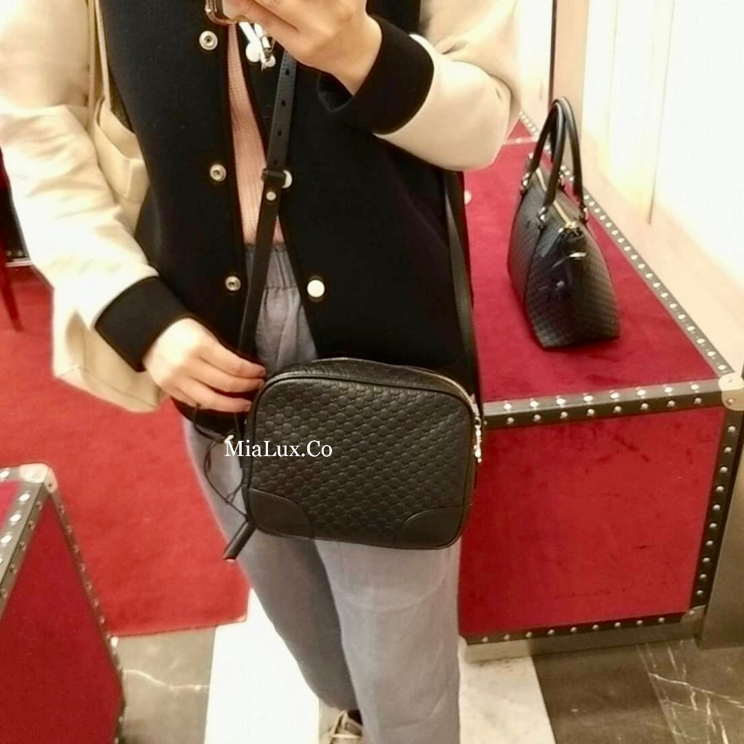 @Gucci▪️Embossed Camera Bag 壓紋牛皮相機包/P560 🔔限時折🉐26200