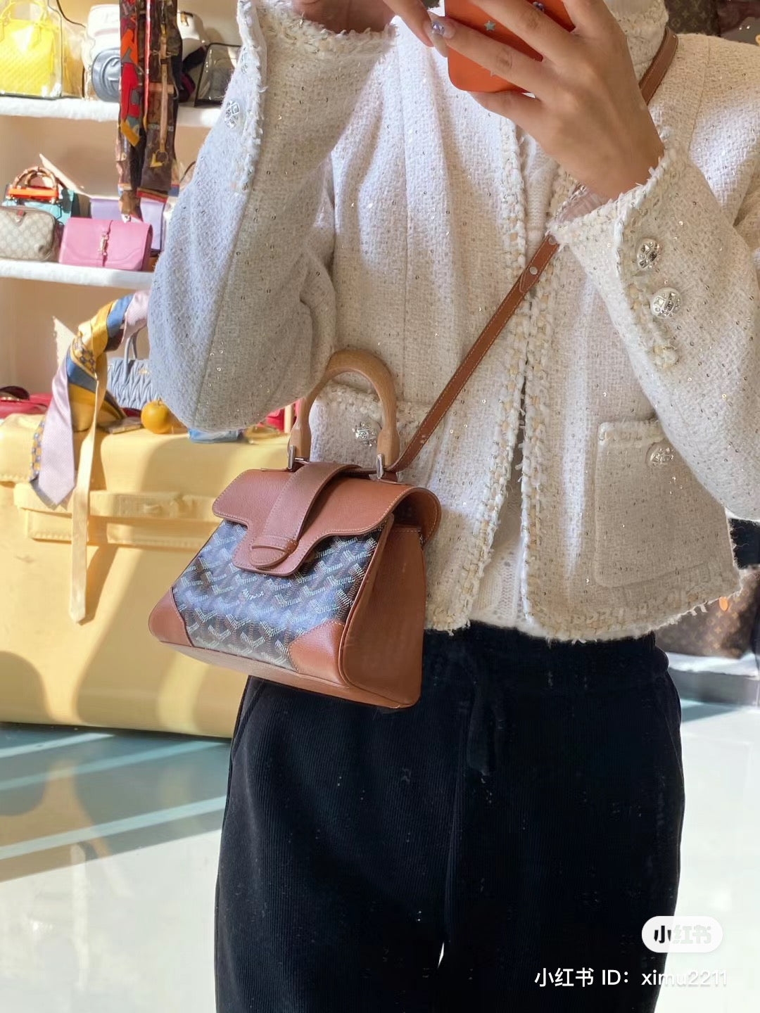 Goyard Saigon Souple Mini 迷你西貢包/E3250 🉐137800🏷️