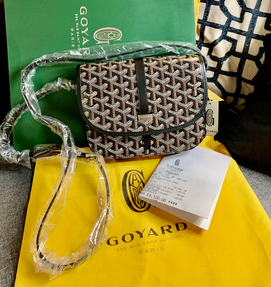 Goyard▪️Belvedere PM 馬鞍郵差包/2020E2300 🍀🉐93000🇪🇺