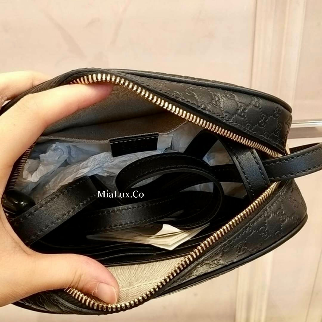 @Gucci▪️Embossed Camera Bag 壓紋牛皮相機包/P560 🔔限時折🉐26200