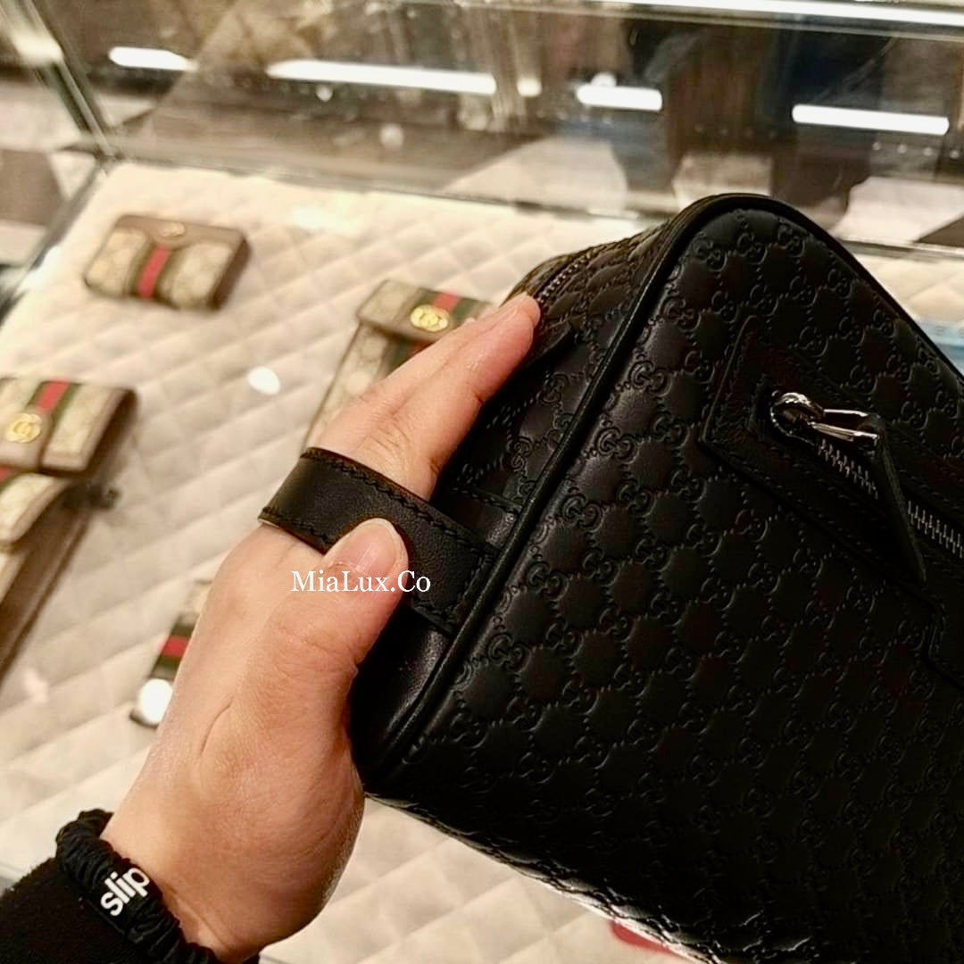 @Gucci Toiletry 男生款壓紋漱洗包/P270
