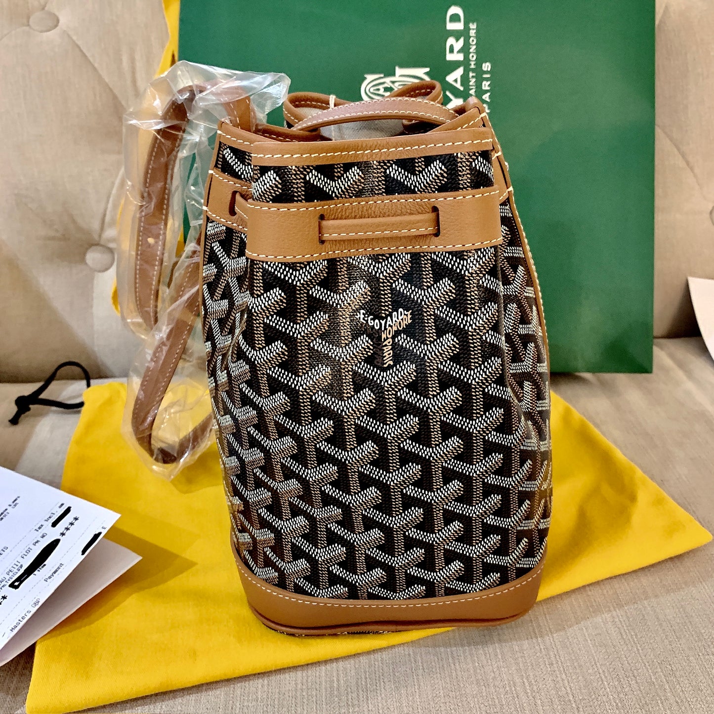 Goyard▪️Petit Flot Bucket 小水桶包/1705E1900 🍀🉐77000🇪🇺
