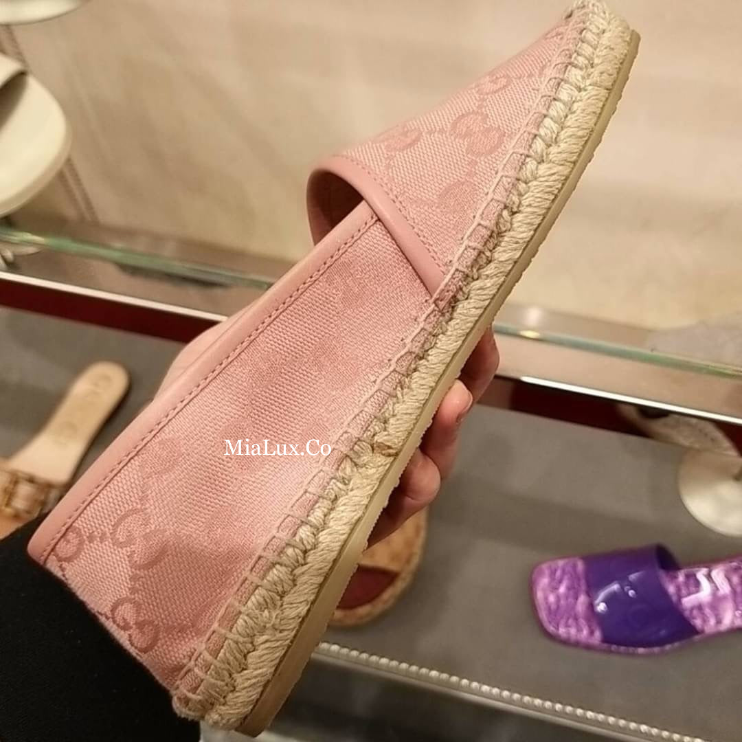 @Gucci Espadrille Shoes 女款老花漁夫鞋/435P220 🔔限時折🉐11000