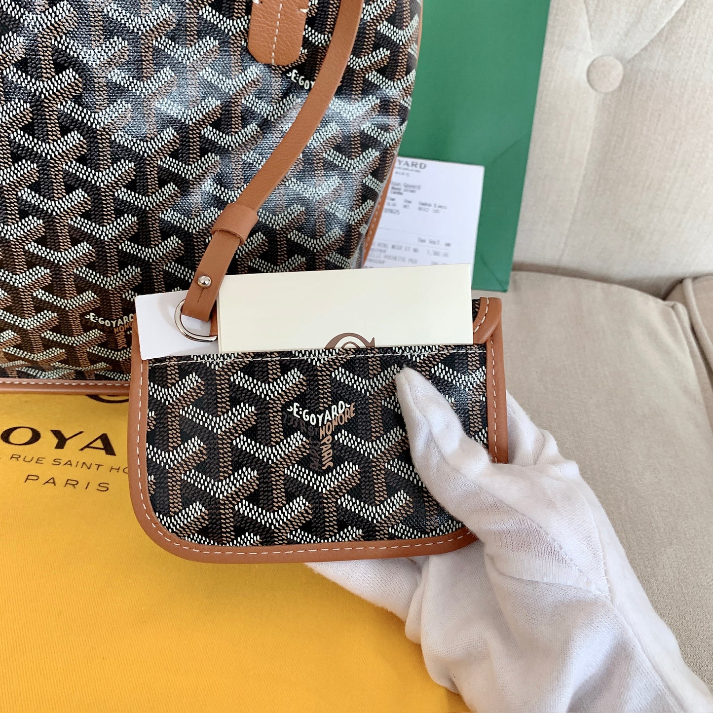 Goyard▪️Anjou Mini 雙面迷你托特/1800E2050 🍀🉐83000🇪🇺