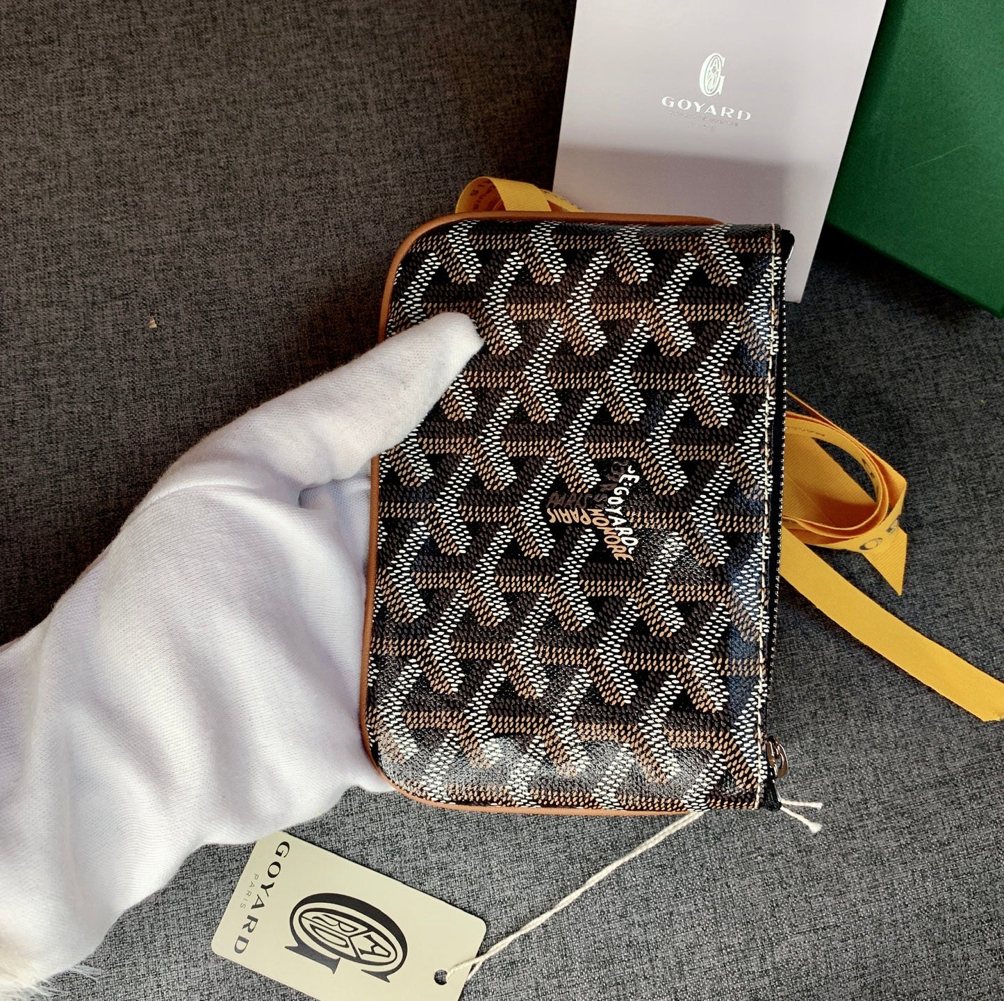*現貨*Goyard▪️Senat Pouch Mini 一字拉鍊零錢包/395 年前特價🉐17800🏷️