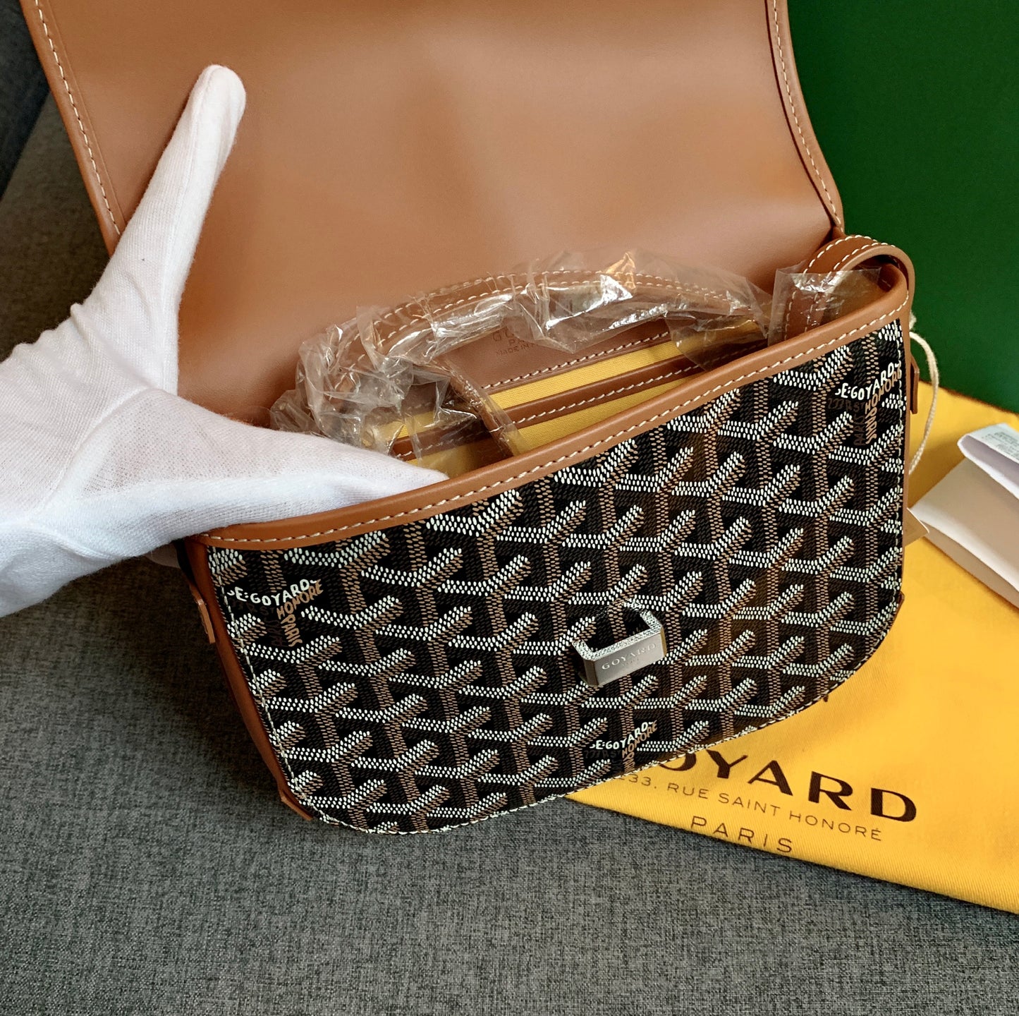 Goyard▪️Belvedere PM 馬鞍郵差包/2020E2300 🍀🉐93000🇪🇺