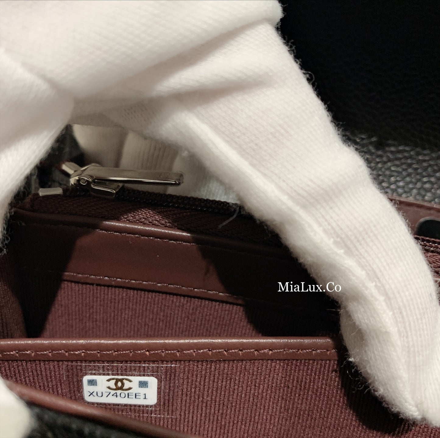 CHANEL▶︎✨| 19 LAMBSKIN WALLET ON CHAIN 經典19小羊皮WOC鏈包 AP3267 *£3,430