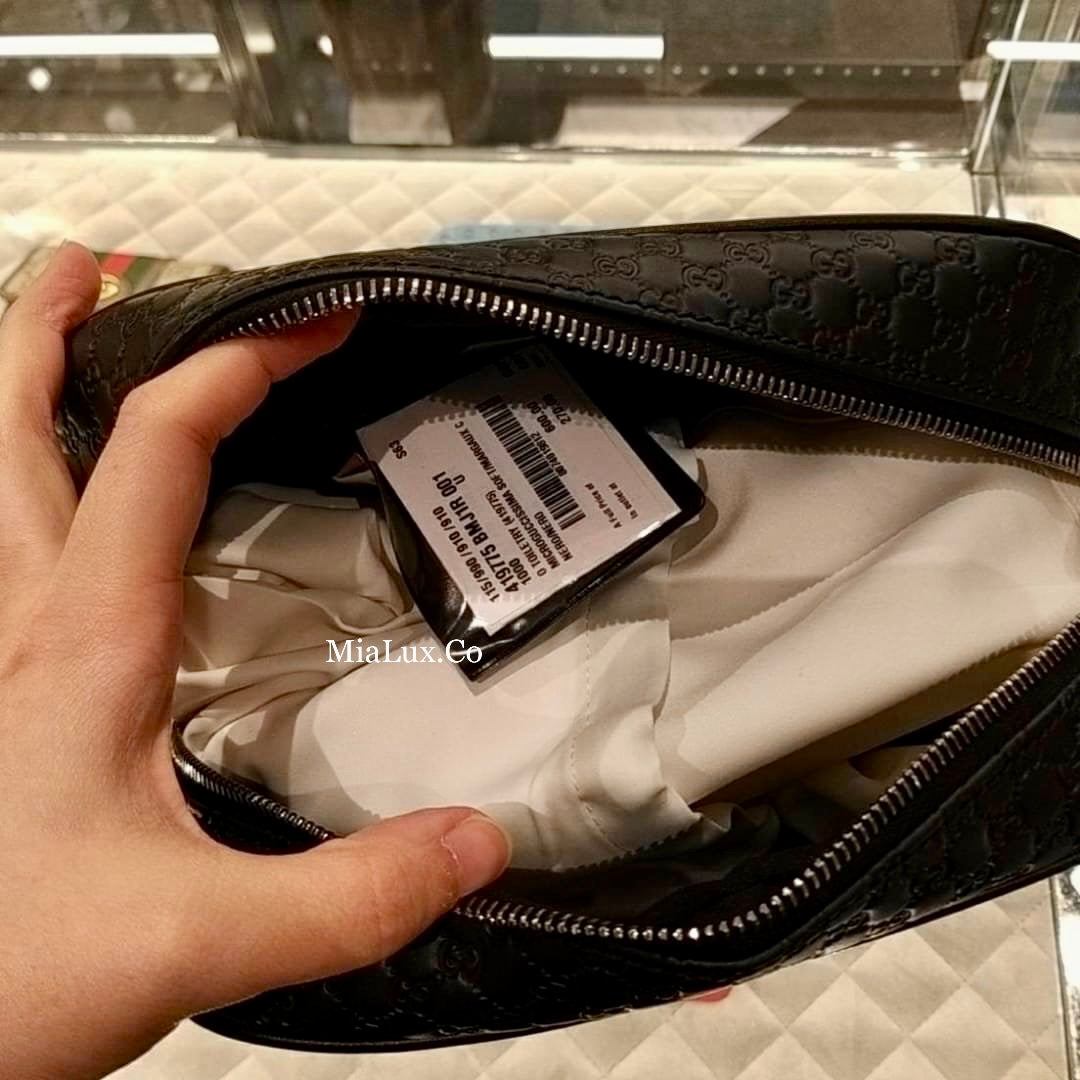 @Gucci Toiletry 男生款壓紋漱洗包/P270