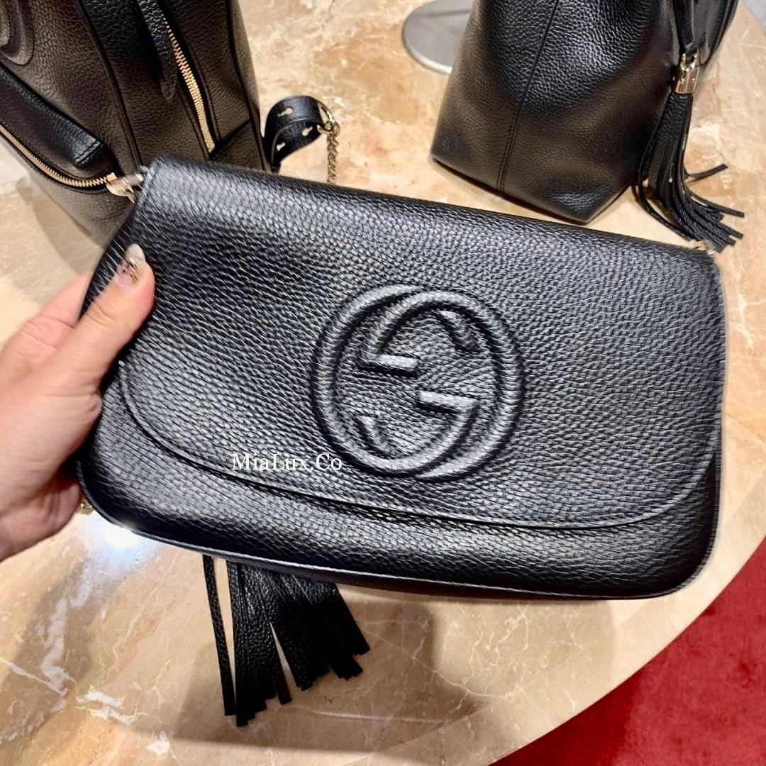 @Gucci▪️Soho Chain Bag 浮雕法棍包/P785 🔔限時折🉐36330
