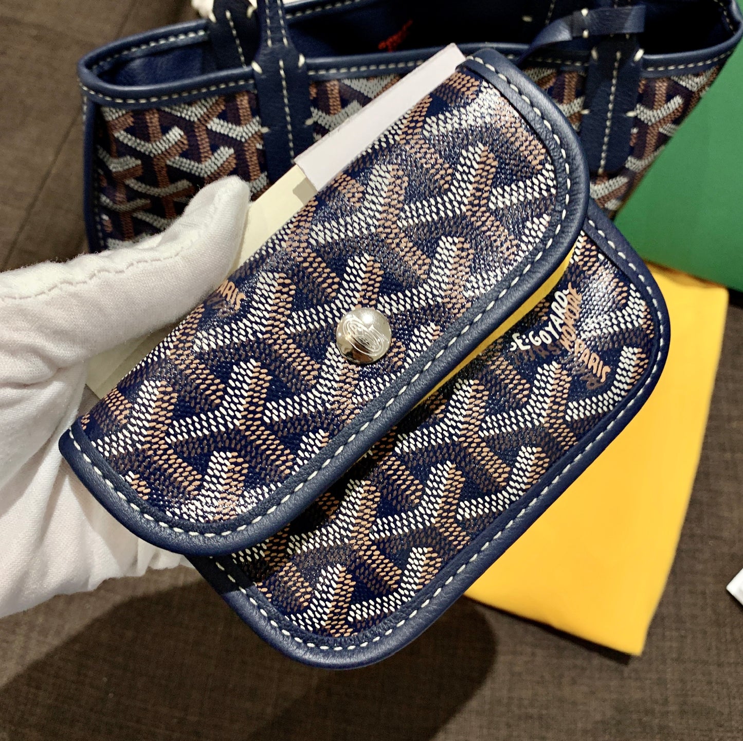 Goyard▪️Anjou Mini 雙面迷你托特/1800E2050 🍀🉐83000🇪🇺
