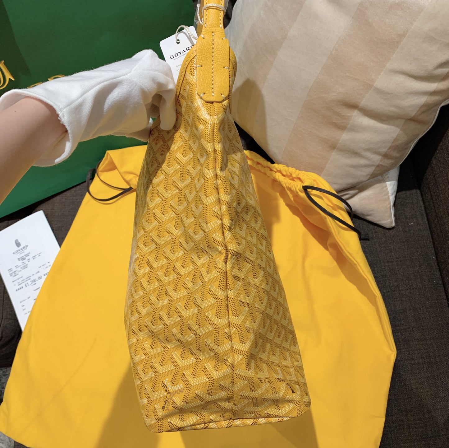 Goyard▪️Boheme Hobo 最火單肩包/1625E1850 🉐79800🏷️(長等款)