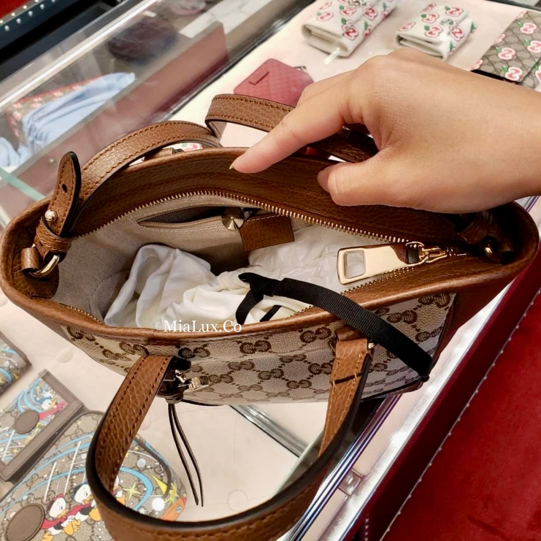 *@Gucci▪️Tote Bag 老花織布手提肩背包/P625 🔔限時折🉐29130