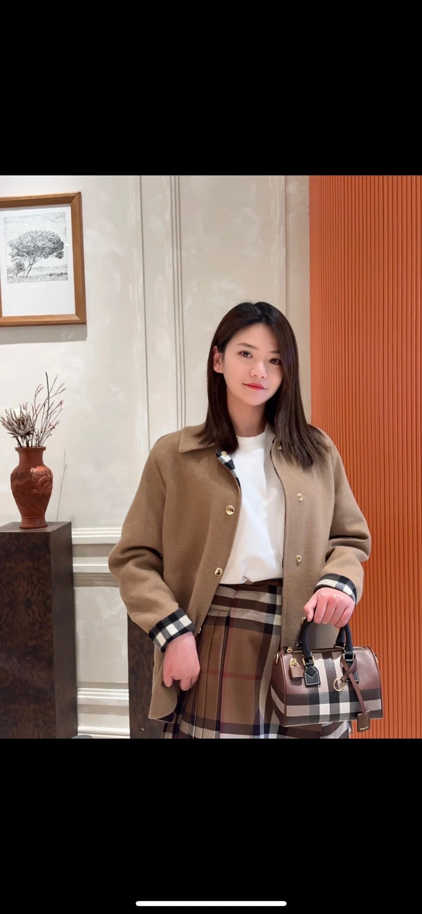 Burberry▪️Bowling Mini 保齡球包-咖/1050H945 💚折扣🉐38800