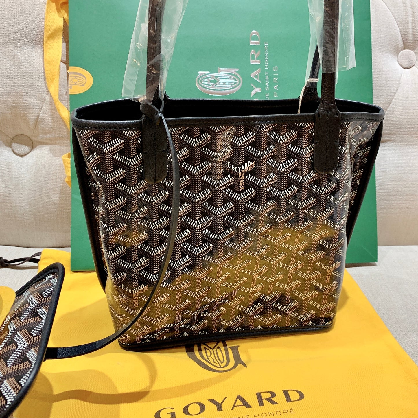 Goyard▪️Anjou Mini 雙面迷你托特/1800E2050 🍀🉐83000🇪🇺