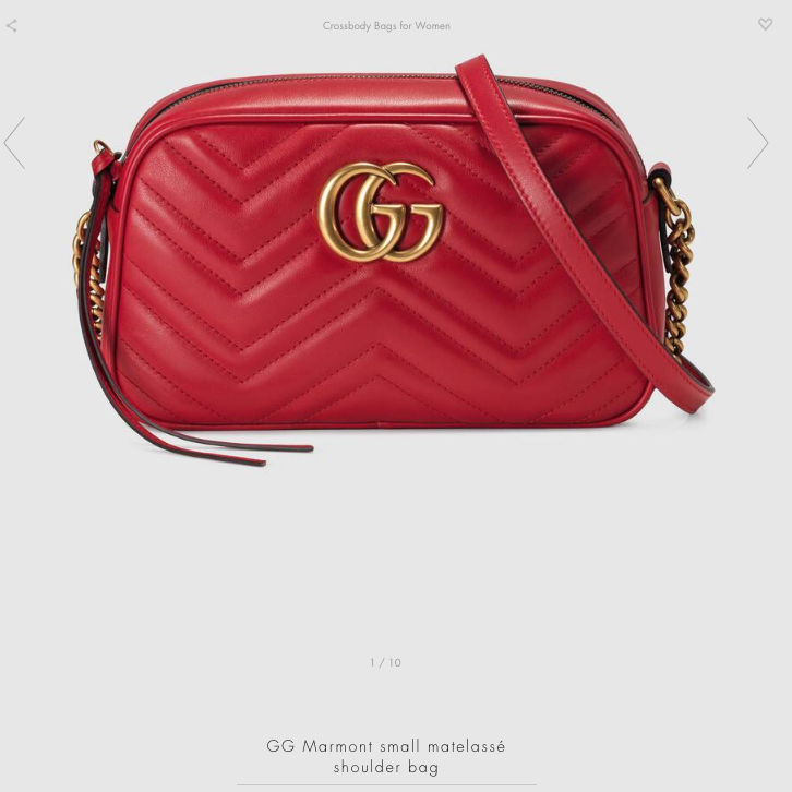 Gucci▪️GG Marmont Matelassé S 小款馬夢相機包/1440E1600 🉐58600🇪🇺