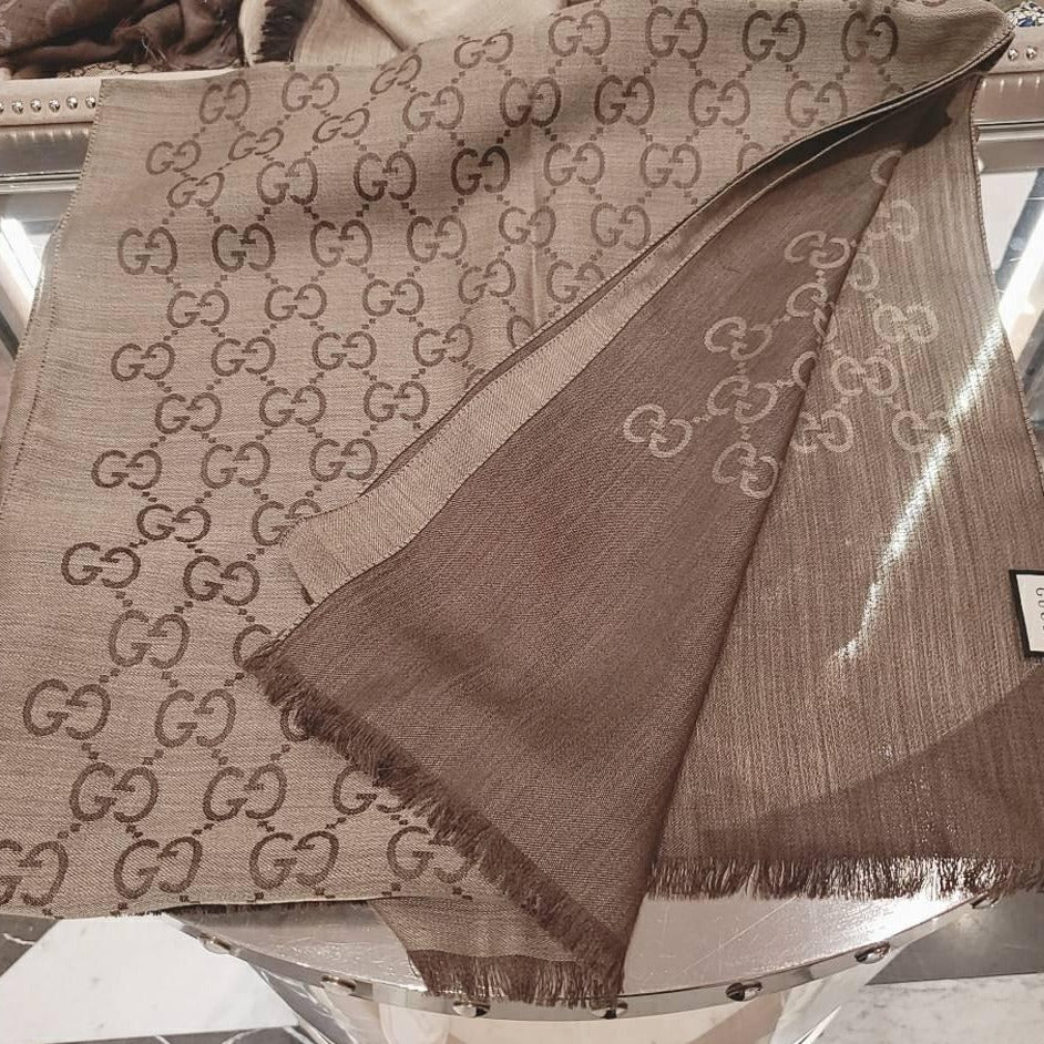 *@Gucci▪️Wool Scarf 長條羊毛圍巾/P140