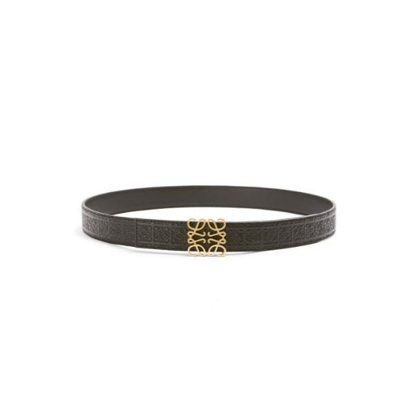 Loewe Reversible Repeat belt 男女款雙面壓花皮帶/325