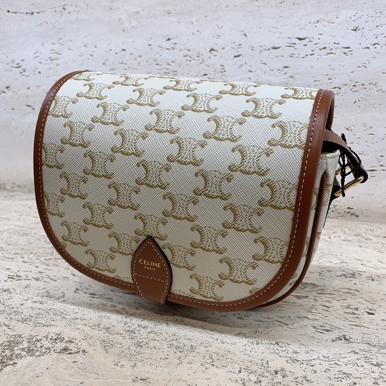 Celine▪️Medium Folco 老花馬鞍包/1250E1300 🉐46500🇪🇺