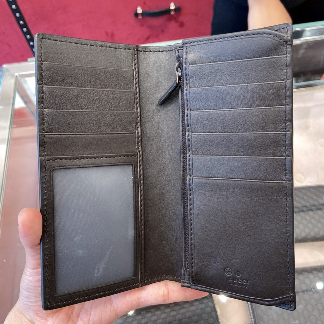 @Gucci Embossed Zipped Long W 男女款壓紋對開長夾/P230