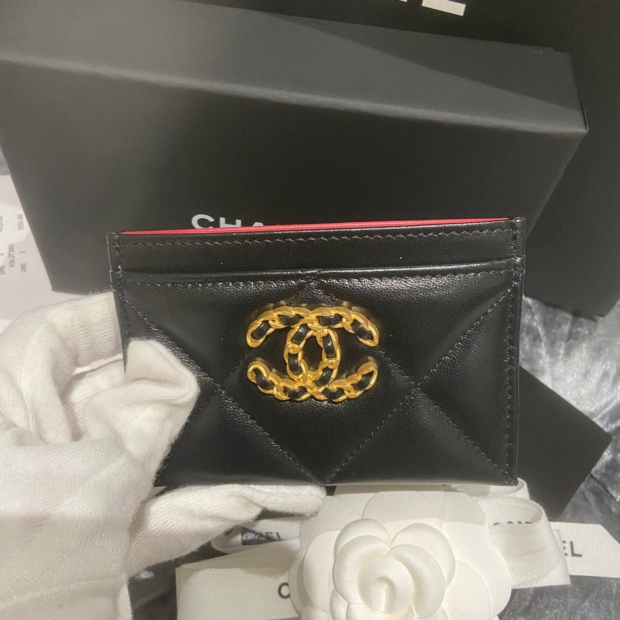 CHANEL▪️19 CARD HOLDER 卡夾 🏷