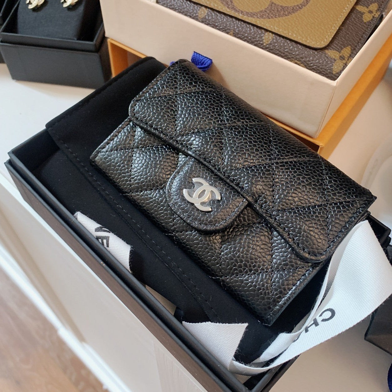 CHANEL▪️CF 單層翻蓋卡包/560 🉐24520