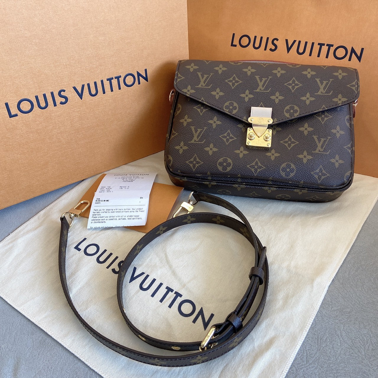 LV▪️Pochette Métis 老花郵差包/2000✨🉐83000