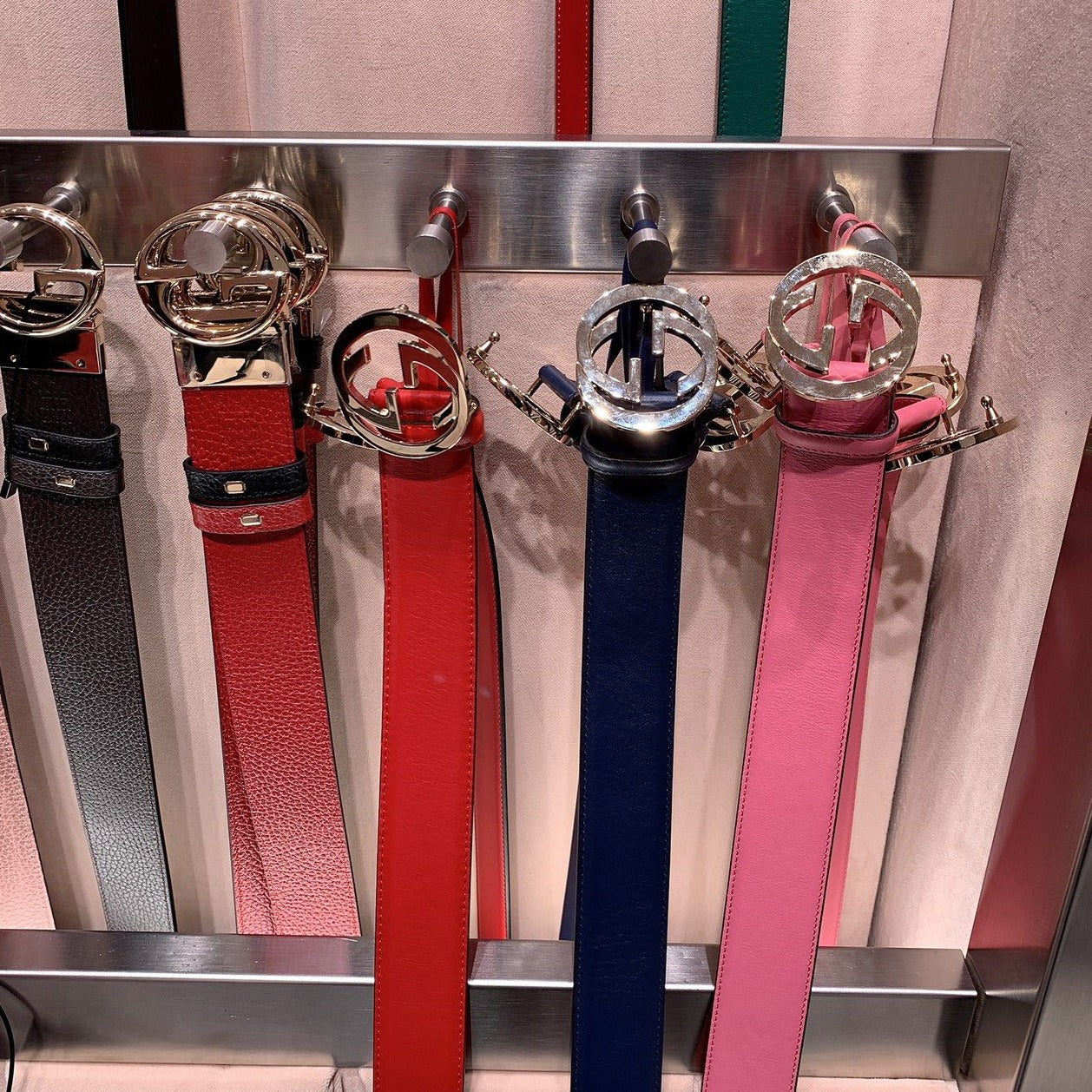 @Gucci▪️Calfskin Belt 女款正反同色皮帶/P230 🔔限時折🉐11350