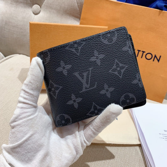 LV Multiple 男生款雙開短夾/370✨🉐16540