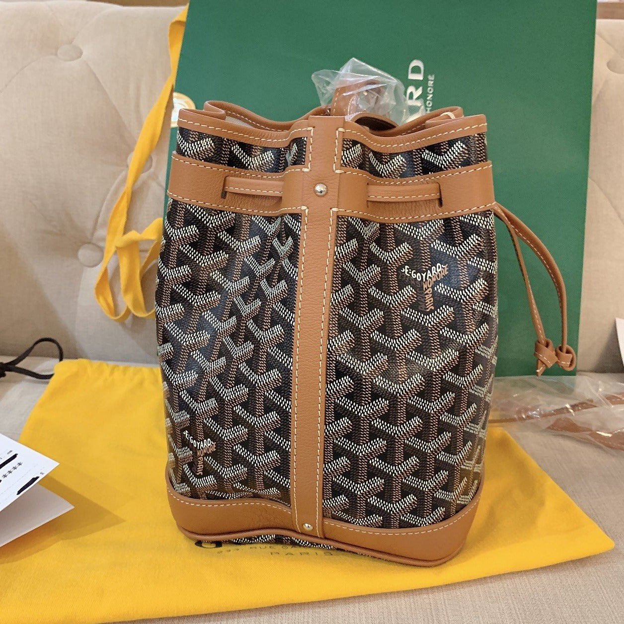 Goyard▪️Petit Flot Bucket 小水桶包/1705E1900 🍀🉐77000🇪🇺