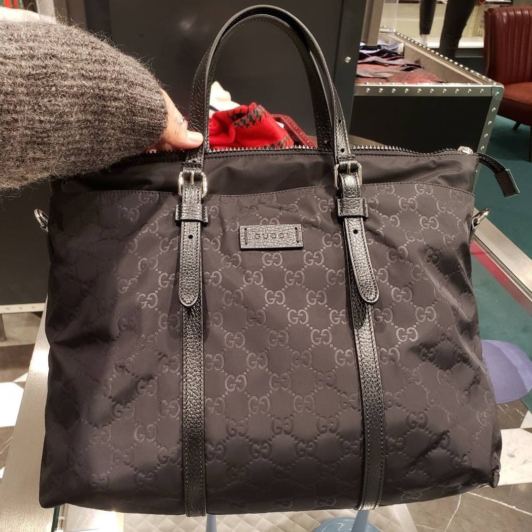 *@Gucci Nylon Tote 尼龍托特包/P495