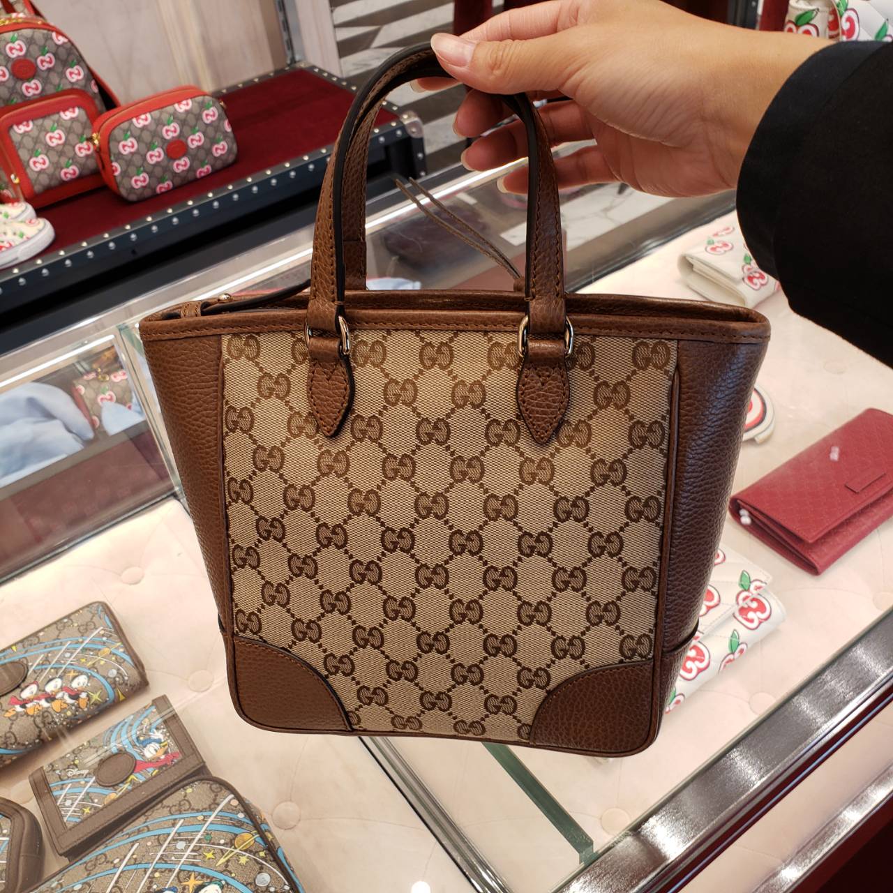 *@Gucci▪️Tote Bag 老花織布手提肩背包/P625 🔔限時折🉐29130