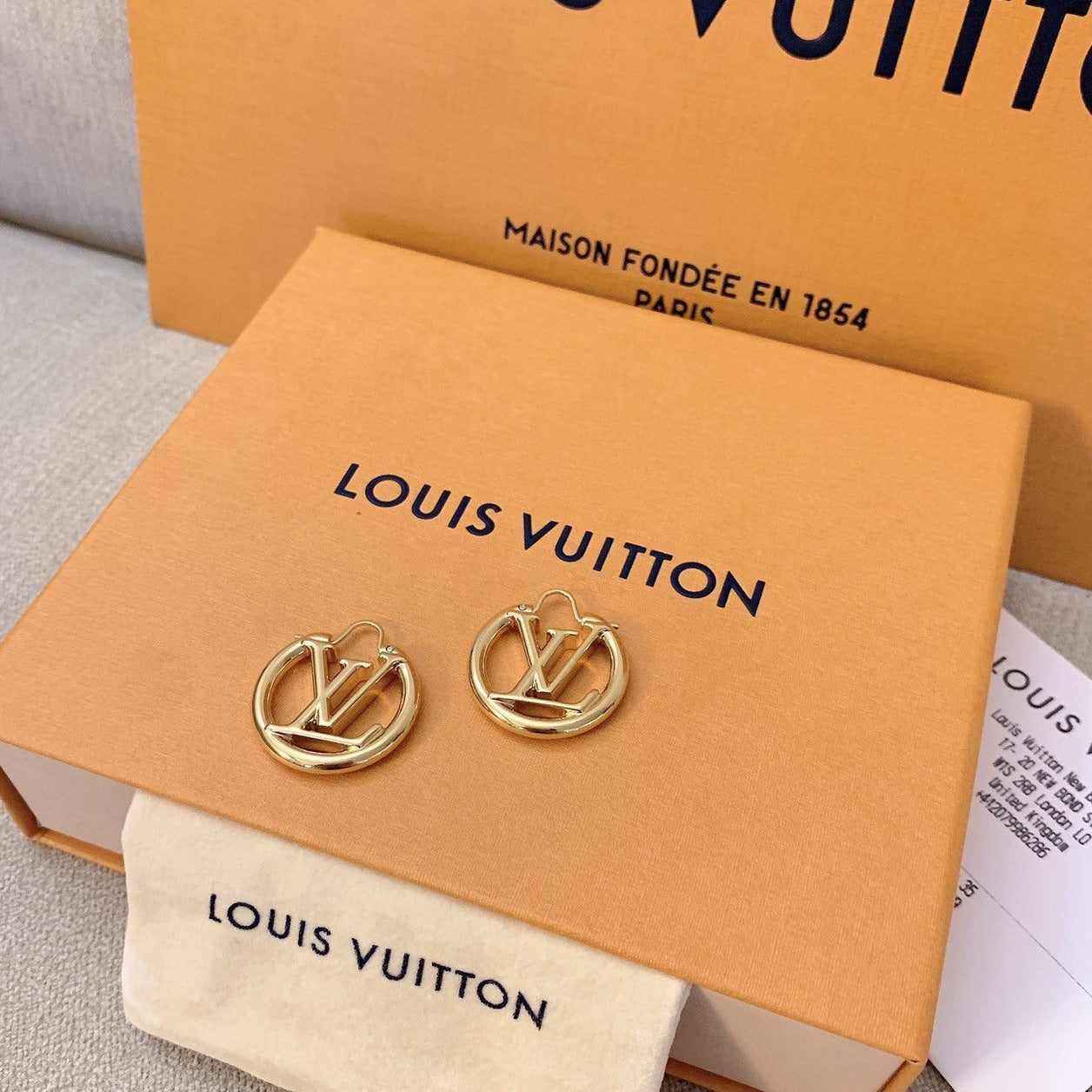 LV Louise PM 小款環狀耳環/390✨優惠🉐16990