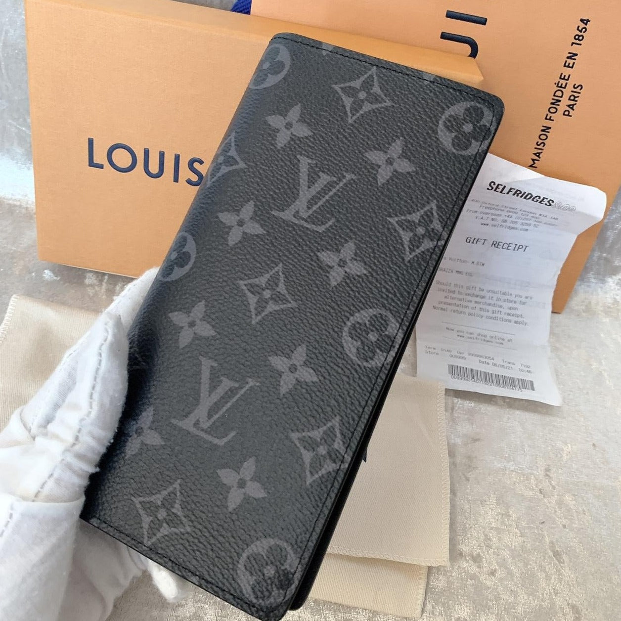 LV▪️Brazza 男生款雙開長夾/520✨🉐22840