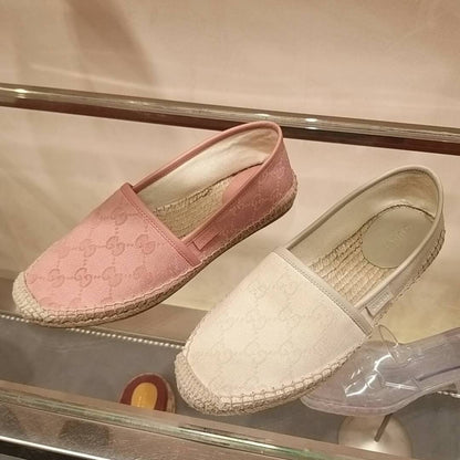 @Gucci Espadrille Shoes 女款老花漁夫鞋/435P220 🔔限時折🉐11000