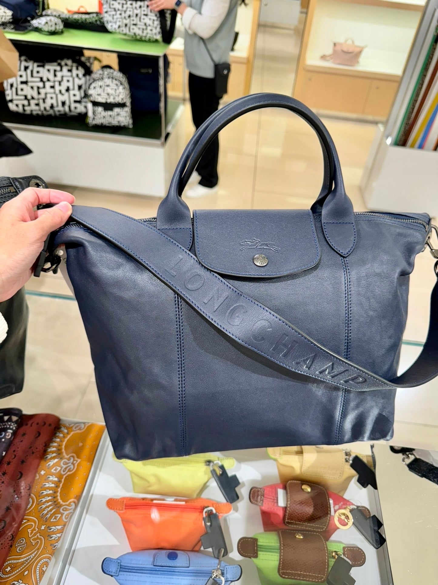 @Longchamp Piage M 中款折疊餃子包/P340 🔥折上九折🉐14570