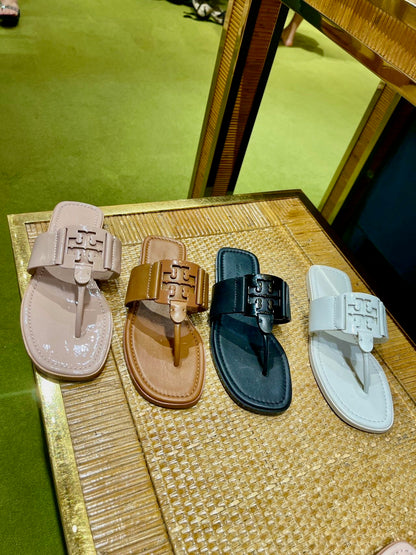 @Tory Burch Georgia Sandal 品牌人字拖鞋/250P159 🔥折上八折🉐6520