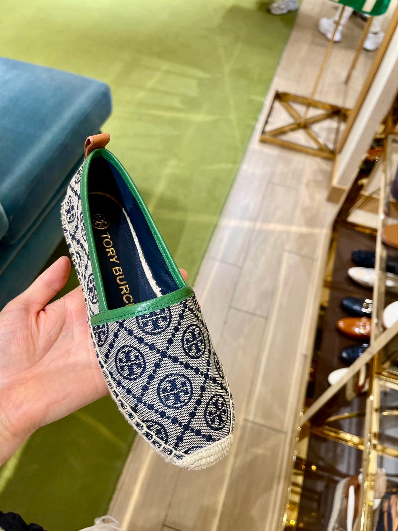 @Tory Burch Shoes 老花懶人鞋/250P159 🔥折上八折🉐6520