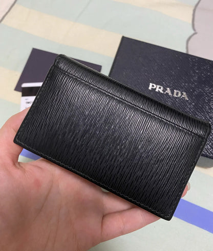 @Prada Card 三角標水波防刮卡夾包🔔限時折🉐11800