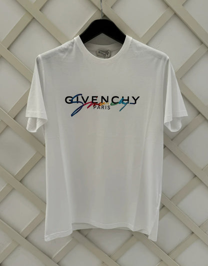 @Givenchy T 彩虹品牌Logo T恤/450P293 🔔限時折🉐13990