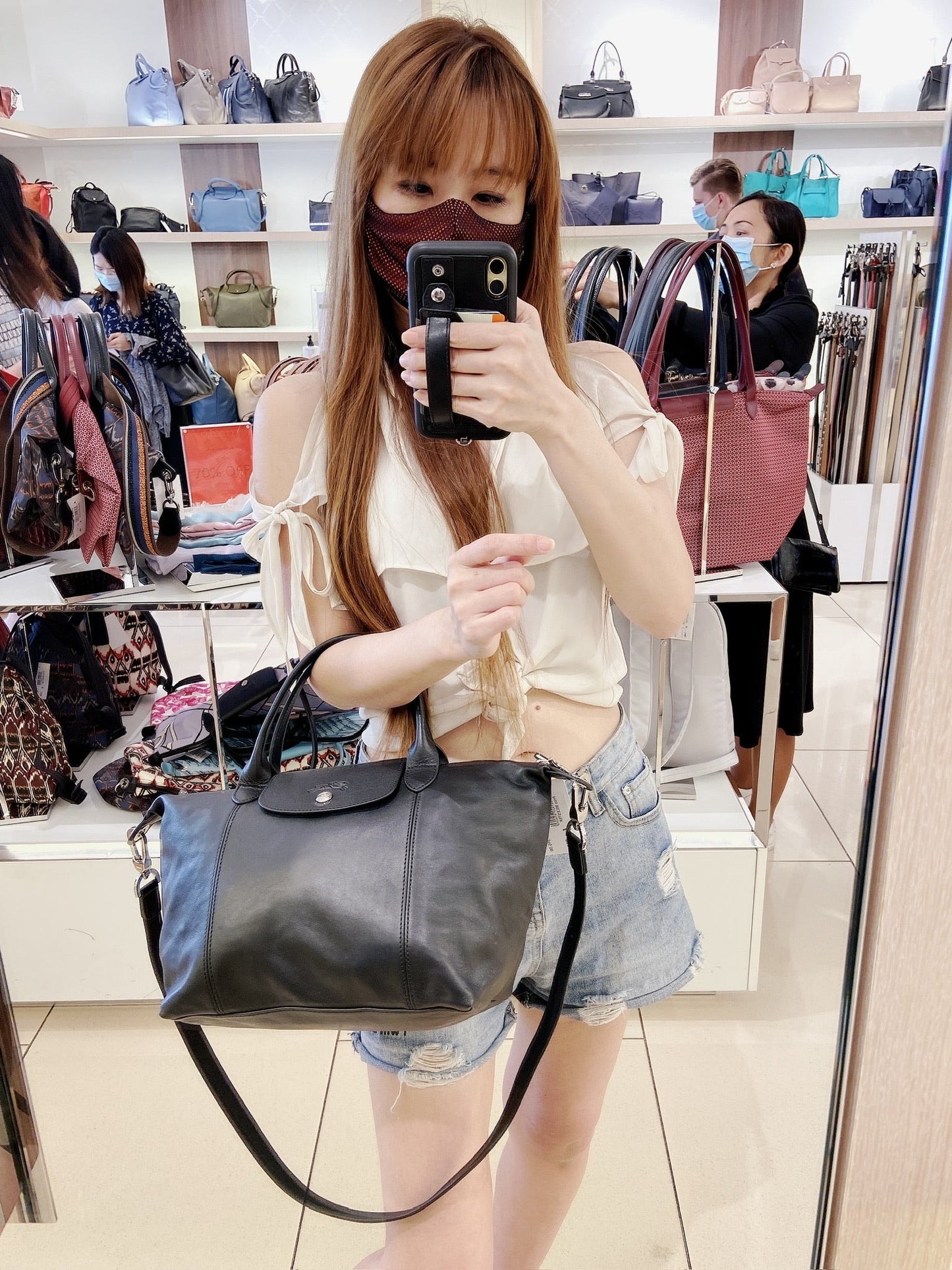 @Longchamp Piage S 小款折疊餃子包 🔔限時折🉐12980