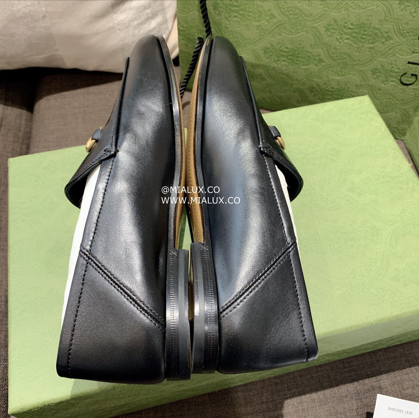 Gucci Leather Horsebit Loafer Black 經典馬銜牛皮樂福鞋 *£675 *€730