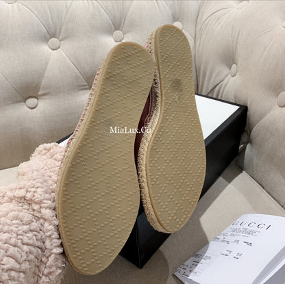 @Gucci Espadrille Shoes 女款老花漁夫鞋/435P220 🔔限時折🉐11000