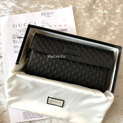 @Gucci▪️Embossed Flap Wallet 壓紋半翻蓋拉鍊長夾/P270 🔔限時折🉐13150