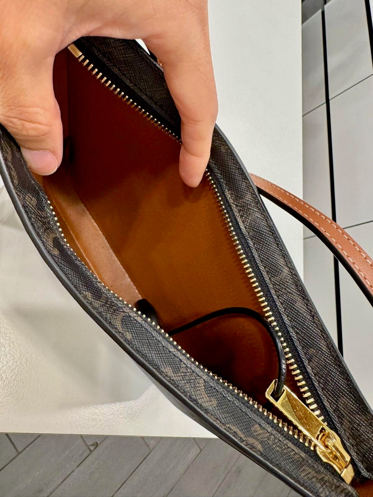 @Celine Outlet Croque M 中款老花腋下包