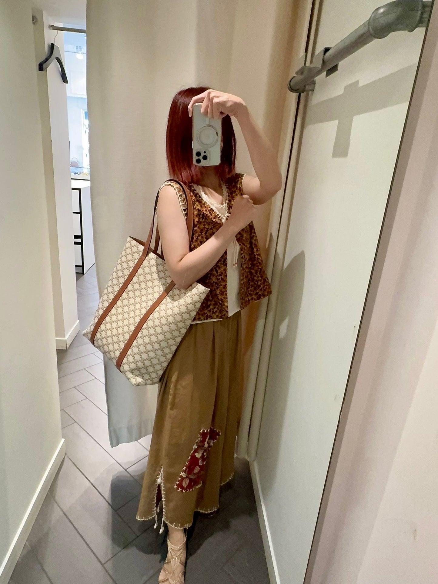 @Celine Outlet Museum 白老花手提包